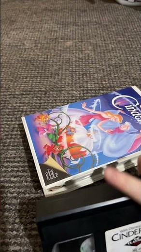 got this yesterday on eBay. Cinderella VHS review really good clamshell movie recommend it eBay 1988