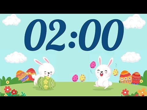 2 minute easter timer with Music and Alarm