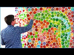 Ölmalerei "Chamäleon" (zeitgenössische Kunst)