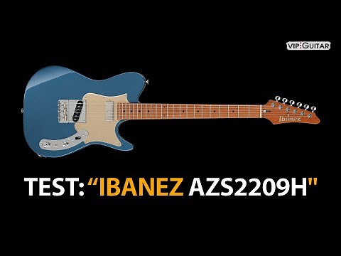 Gitarre Test: IBANEZ AZS2209H-PBM Prussian Blue Metallic Prestige