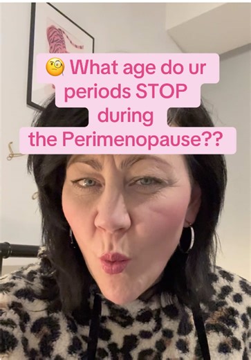 🧐 What age and when do your periods stop during the #perimenopause ? That’s a good Q! Here’s a quick explainer! #menopausetips #over50tiktok #menopause #over50women