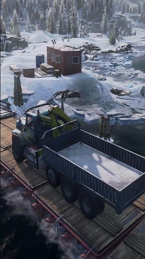 Season 15's Cool New Floating Bridges! #Snowrunner