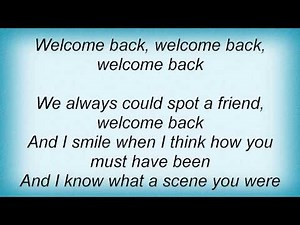 John Sebastian - Welcome Back Lyrics