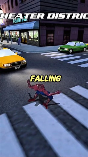 Which Spider Man Game Has REAL Fall Damage? #videogames #falldamage #spiderman
