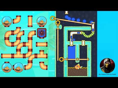 Level 2181-2200 | Save The Fish | Pull The Pin | #gameplay #androidgames #mobilegame | Kaish