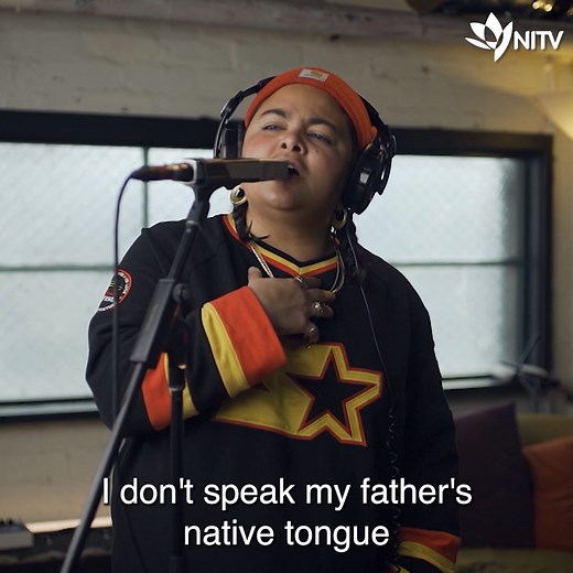Mo’Ju performs heartfelt live version of Native Tongue on #BigMobBrekky #NAIDOC2021 | NITV