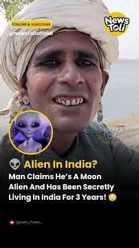 “मैं चांद से आया Alien हूं!” Viral Video Leaves Internet Shocked | #shorts