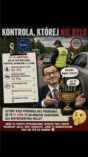 Granica pod kontrolą? 11 osób i wielki szum. #Polska #Granica #Polityka