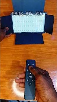 Unboxing & Setup For LED 600 RGB Professional Photo and Video LED Light KIT #unboxing