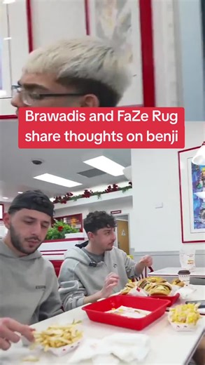 Faze Rug and brawadis love benji #benji #neon #fazerug #brawadis #mexico