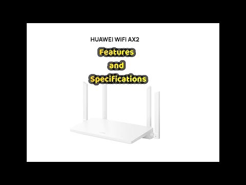 HUAWEI WiFi AX2 Features and Specifications