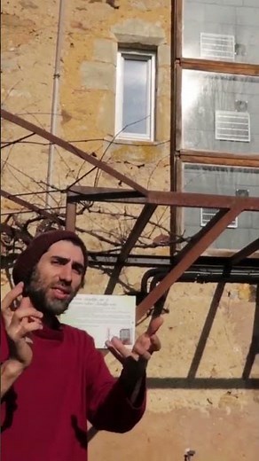 Le système de chauffage low tech de @LaFermedeCagnolle