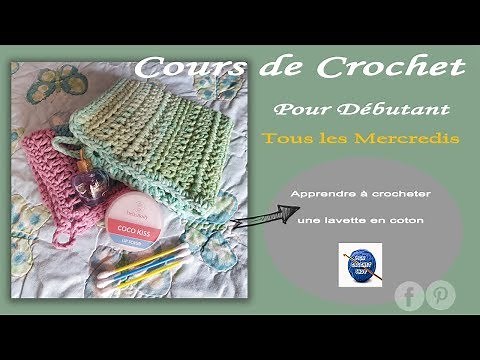 Cours de Crochet - POUR DÉBUTANT - Les mailles de base