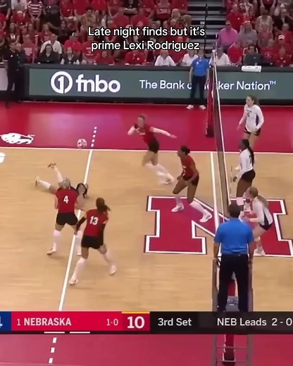 So many highlights I could make 10 of these #lexirodriguez #lexirodriguezedit #nebraskavolleyball #nebraskalibero #libero