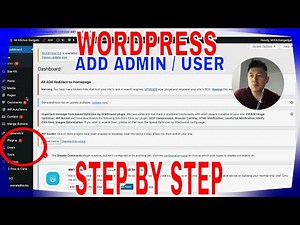 ✅ How To Add Admin User To WordPress 🔴