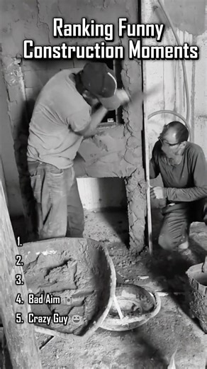 Craziest Construction Site Moments 🤣 ( Wait for #1) #construction
