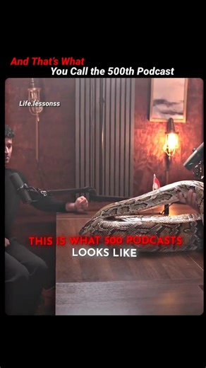 RAJ SHAMANI'S 500TH PODCAST: Python Attack! (I Thought I Was DEAD) #WildLifeHorror #shorts