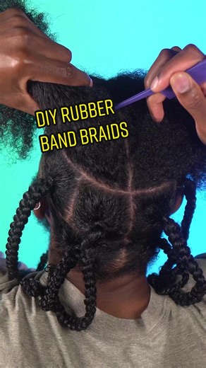 Chunky Braids Tutorial for Natural Hair