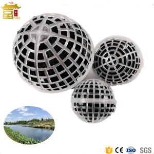 [Hot Item] Sewage Treatment Plant HDPE Bio Filtering Media Bio Balls Diameter 35mm-150mm
