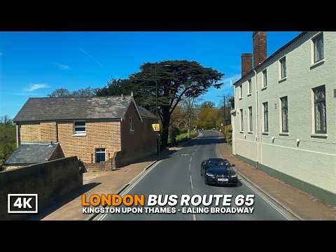 This Bus Route Feels Like a Different London… 🌿🚌 | Route 65 (4K HDR POV)
