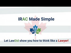 LawDid - IRAC Explained