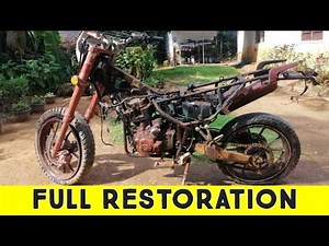 Restoration Abandoned Old Motorcycle Demak DTM 150 | Motorcycle Full Restoration