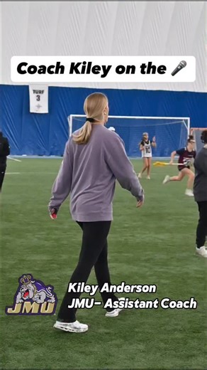 US Club Lax on Instagram: "Coach Kiley brings a type of energy that’s unmatched and she’s here at Winter Prep held by @compasslacrosseevents ‼️"