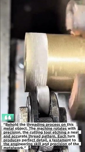 The Amazing Process of Making Threads with Machines.