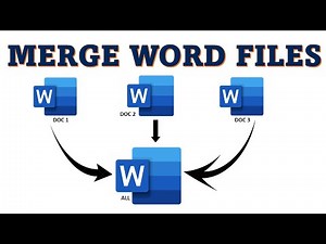 How to Merge MS Word Files into One Document (Easy and Quick)