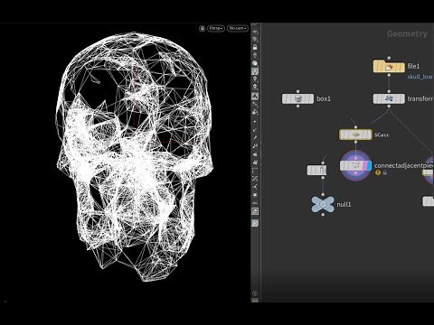 Creative ways to turn geo to lines in Houdini