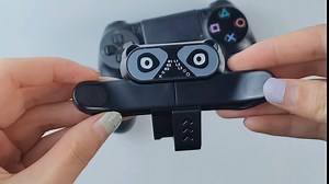 AOJAKI Paddles for PS4 Controller, Controller Paddles for PS4, Back Button Attachment for PS4 Controller, 2 Programmable Back Buttons/ Turbo Function/ Memory Function/ Customized Setting