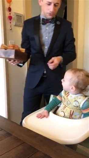 That's one way to try to get your kid to eat! 🤣 #cutebaby #funnybaby #babyeating | Taste of Home