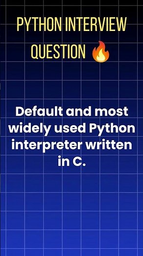 Python Interview Question 🔥 What Is CPython? | Python Internals | SSLABS