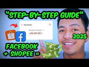 📌 STEP-BY-STEP GUIDE: HOW TO EARN IN SHOPEE AFFILIATE USING FACEBOOK 2025 📌 #AffiliatePartnerships