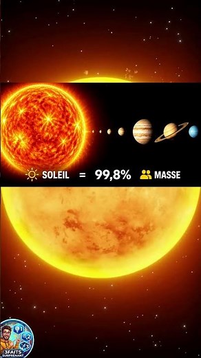 3 Fait sur le soleil #science #surprenant #savoir #foryou #soleil #espace