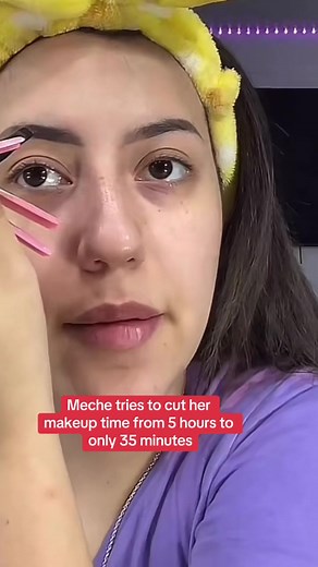 Meche Makeup Challenge: 35 Minute Full Face Transformation