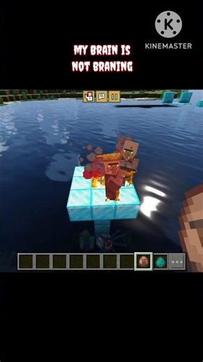 Minecraft my Brain is not braning #short video #game video #my Brain is not braning #minecraft