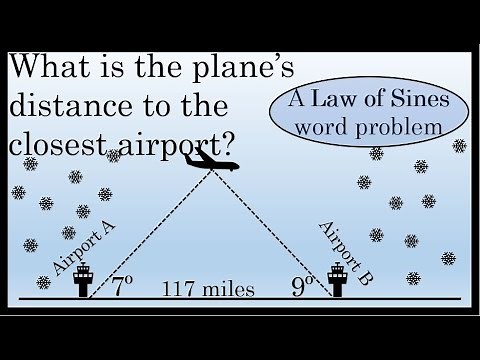 Law of Sines Word Problem :: Trigonometry