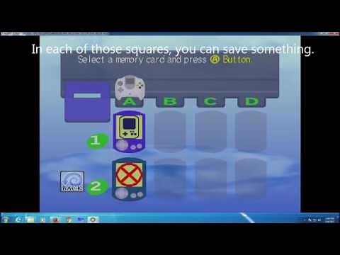 NullDC Memory Card Setup