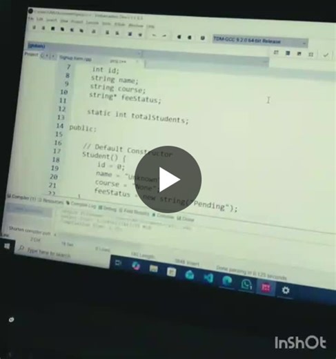 AssalamoAlaikum, Tution Center Management System (OOP Project) I developed a Tution Center Management System using Object-Oriented Programming concepts in C++. This project is designed to manage… | Muhammad Aqib
