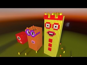 Numberblock 2 and 3 Math for Kids Fun Video Learn to Count Minecraft NUMBERBLOCKS