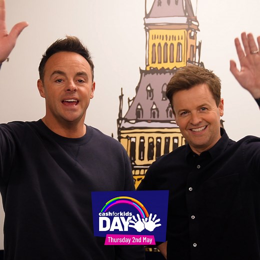 TV legends Ant & Dec are patrons of Cash for Kids, our charity here at Greatest Hits Radio. Ahead of their final ever Saturday Night Takeaway this evening, they've sent this special message. Cash for Kids Day is on Thursday 2nd May and you can find out more about it at greatesthitsradio.co.uk/cfkday | Greatest Hits Radio Cumbria News | Facebook