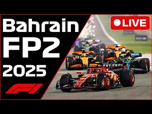 🔴F1 LIVE - Bahrain GP FP2 - Commentary + Live Timing