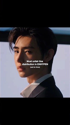 Most unfair line distribution in Enhypen - #enhypen #fyp #goviral #kpop #shorts ‪@melodyaurora.ৎ‬