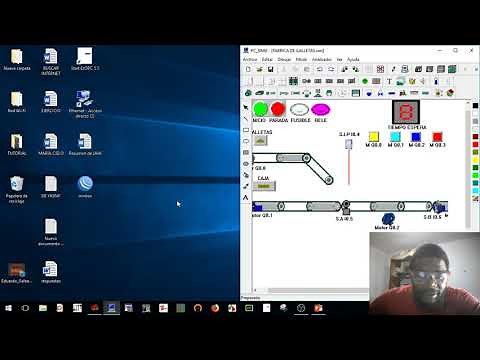 Fábrica de galletas. CADE-Simu y PC-Simu