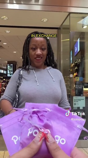 A cash back app that doesn't need receipts? 😱💜 Pogo offers more ways to earn some cash! #publicinterview#manonthestreet#receiptscanning#rewardsapp#finance