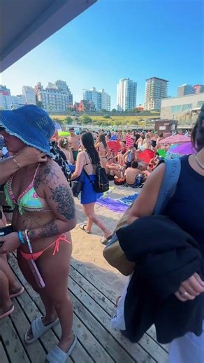 🇦🇷 Beautiful Mar del Plata Beach, Argentina #shorts