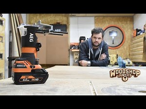 Time To Go Cordless? - 18V Router Review - AEG/RIDGID