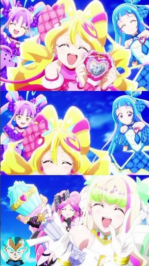Kimi To Idol Precure Eyecatch Full Version|Pretty Cure Series #anime #precure #shortvideo #views