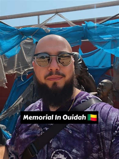 Inside Slave Auction Market Memorial In Ouidah, Benin Republic 🇧🇯 #davudakhundzada #beninrepublic #Travel